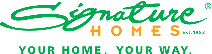 Signature Homes Quality Service Award 2023 New Zealand   SignatureHomesL LOGO GREEN 